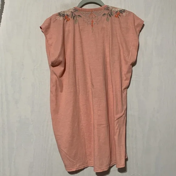 Johnny Was Calida Embroidered Floral Boho Top - Picture 7 of 9